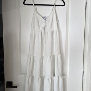 Emma & Michele Off-White Textured Blouse